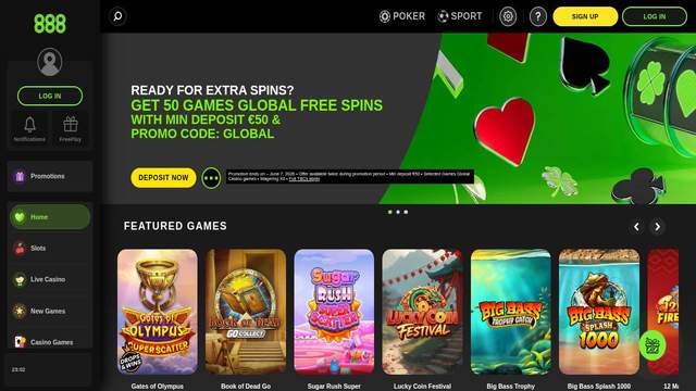 888sport casino screenshot